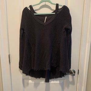Free people sweater, small, off the shoulder